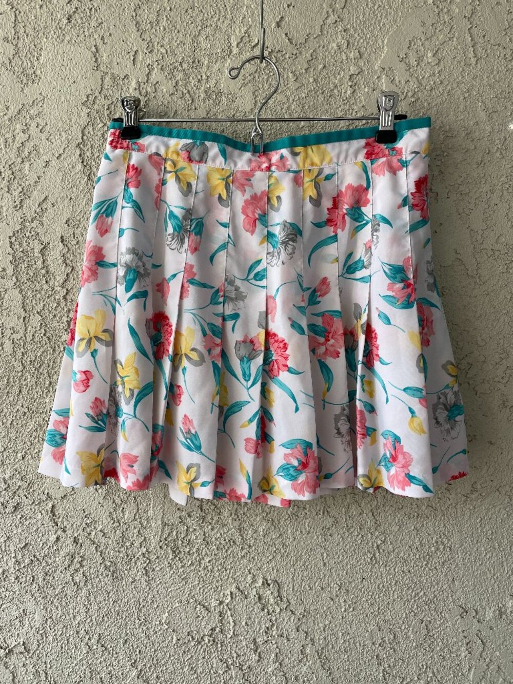Vintage Tail Floral Pleated Tennis Skirt Mini Size 4